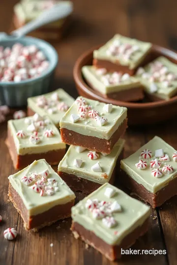 Festive Peppermint Fudge Delight steps