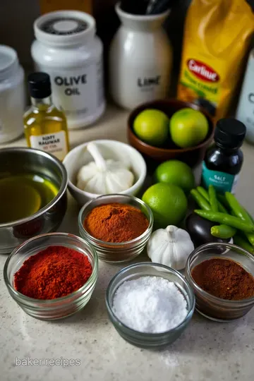 Flavorful Fajita Marinade for Juicy Meats and Veggies ingredients