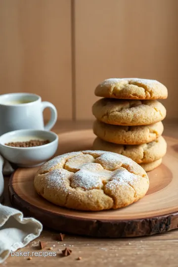 Giant Snickerdoodle Cookie Delight presentation