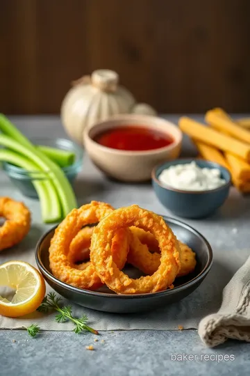 Golden Crisp Onion Rings Delight ingredients