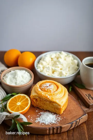 Gooey Orange Sweet Rolls ingredients