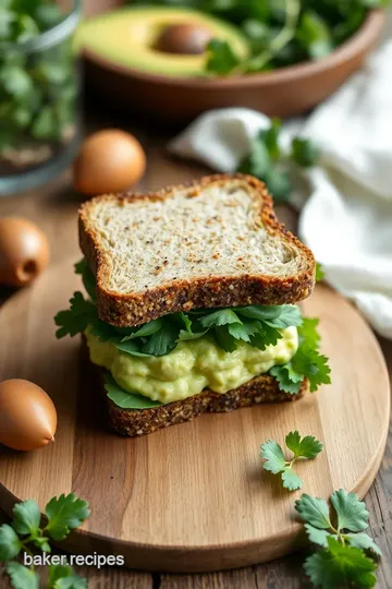 Green Goddess Sandwich ingredients