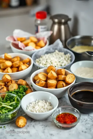 Grilled Baked Potatoes ingredients