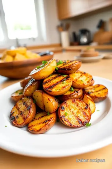 Grilled Baked Potatoes steps