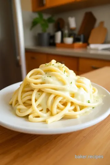 Creamy Garlic Parmesan Fettuccine Alfredo steps