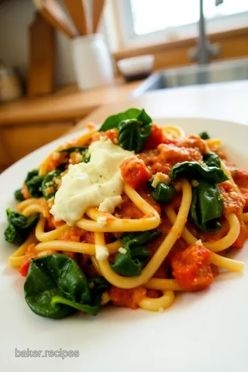 Hearty Baked Ziti with Spinach and Ricotta steps