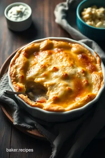 Hearty Dairy-Free Vegetable Pot Pie presentation