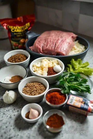 Heavenly Slow-Cooked Carnitas: Easy Crock Pot Recipe ingredients