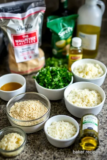 Herb-Crusted Baked Walleye with Lemon Butter Sauce ingredients