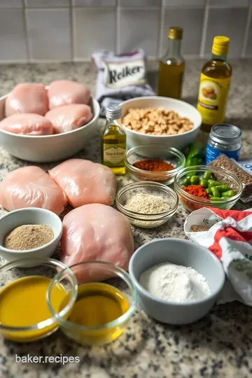 Herb-Glazed Air Fryer Boneless Skinless Chicken Breast ingredients