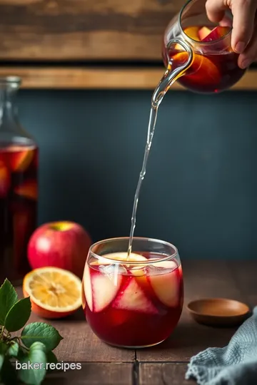 Honeycrisp Apple Red Sangria steps