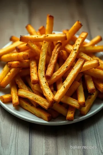 How to Make Oven Fried French Fries presentation