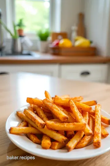 How to Make Oven Fried French Fries steps