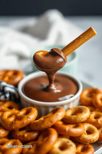 Chocolate-Covered Pretzels presentation