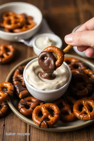 Chocolate-Covered Pretzels steps