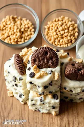 Irresistible Cookies & Cream Puppy Chow steps