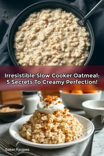 Irresistible Slow Cooker Oatmeal: 5 Secrets to Creamy Perfection!
