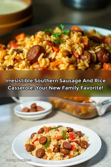 Irresistible Southern Sausage and Rice Casserole: Your New Family Favorite!