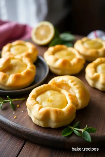 Lemon Poppy Seed Kolaches presentation