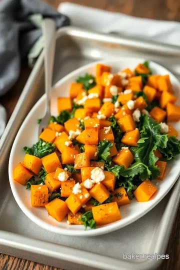 Maple-Roasted Squash Kale Salad steps