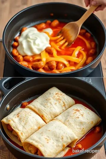 Spicy Sausage Breakfast Burritos steps