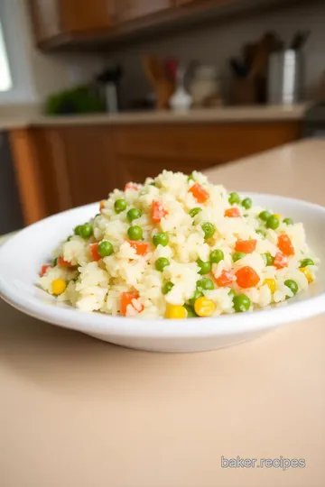 Quick Microwave Vegetable Risotto steps