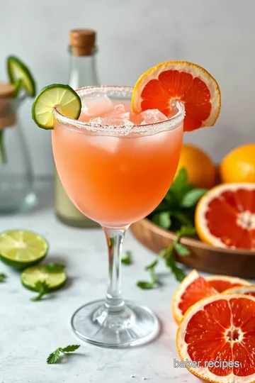 Mix Grapefruit Margaritas with Cucumber Twist steps