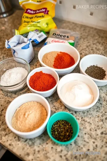 Spiced Dusting Powder for Savory Snacks ingredients