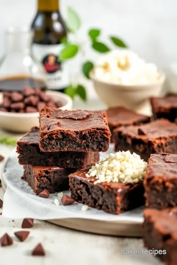 Moist Stout Beer Brownies ingredients