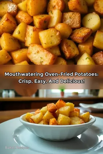 Mouthwatering Oven-Fried Potatoes: Crisp Easy and Delicious!