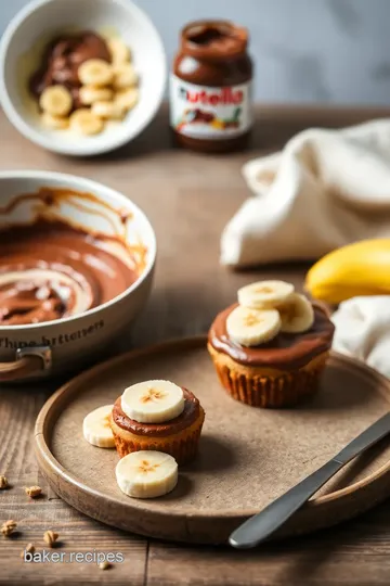 Nutella-Peanut Butter Banana Bread Delight steps