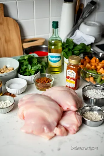 One-Pan Wonder: Herbed Sheet Pan Chicken with Roasted Veggies ingredients