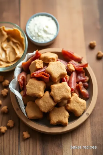 Peanut Butter Bacon Delights for Dogs ingredients