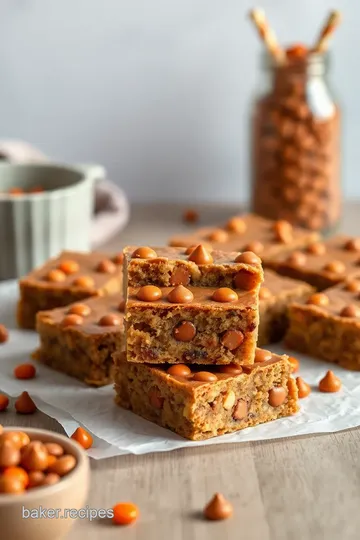 Peanut Butter Blondies with Reese s Pieces steps