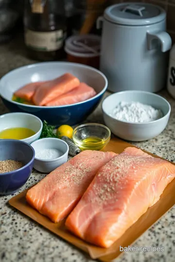 Perfectly Baked Salmon: Mastering the Oven Temperature ingredients