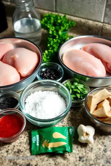 Perfectly Boiled Chicken for Shredding: Your Go-To Guide ingredients