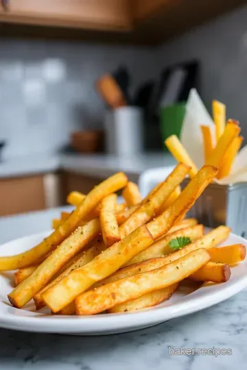 Perfectly Crispy Oven-Baked French Fries steps
