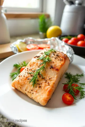 Perfectly Grilled Salmon in Foil steps
