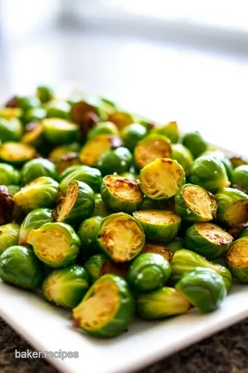Perfectly Roasted Brussels Sprouts: A Crunchy Delight steps
