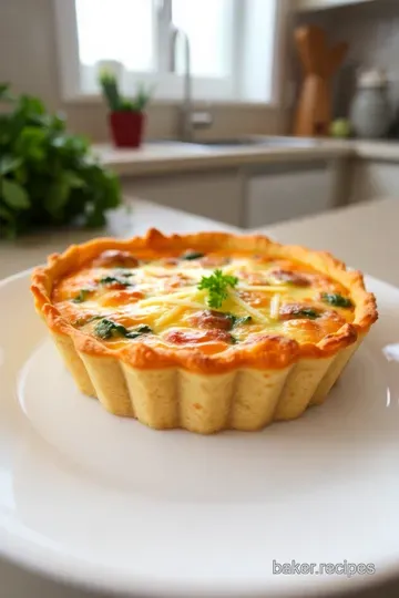 Perfectly Savory Crustless Quiche steps