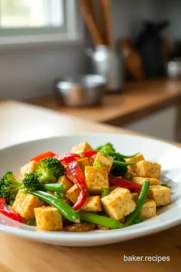 Quick and Easy Tofu Stir-Fry: Colourful Veggie Delight steps
