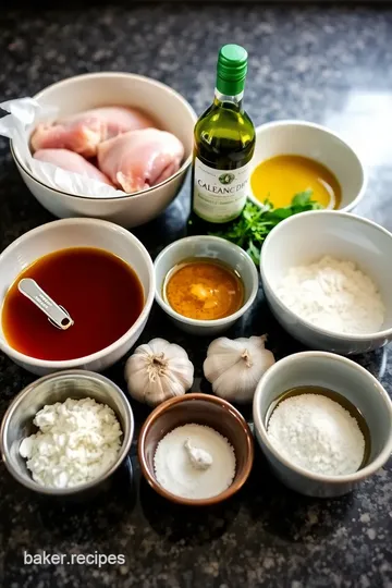 Balsamic Glazed Chicken Thighs ingredients