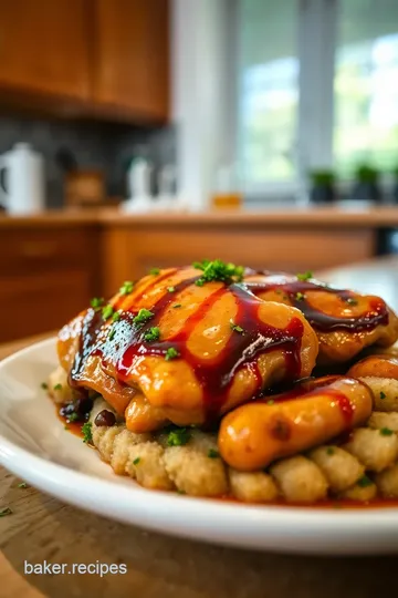 Balsamic Glazed Chicken Thighs steps