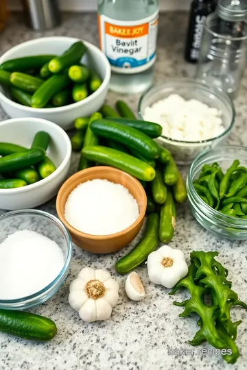 Classic Sour Pickles ingredients