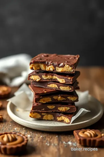 Reese s Pieces Peanut Butter Bark steps