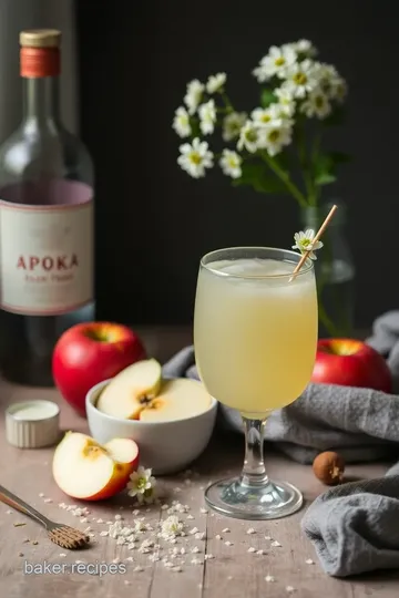 Refreshing Apple Snap Cocktails ingredients