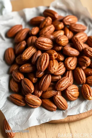 Roasted Almonds with Maple Tamari Flavor presentation