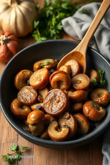 Sautéed Sausage and Mushroom Risotto ingredients