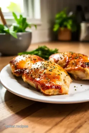 Savory Baked Bone-In Chicken Breasts with Herb Butter steps