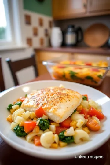 Savory Baked Saltfish with Vegetables steps